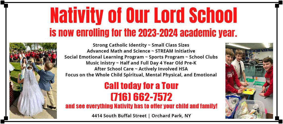 Nativity of Our Lord Catholic School PreK through 8th Grade school