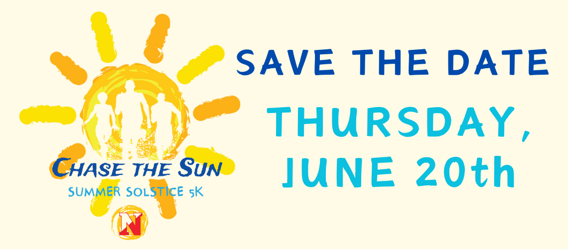 Chase thew Sun 5k save the date